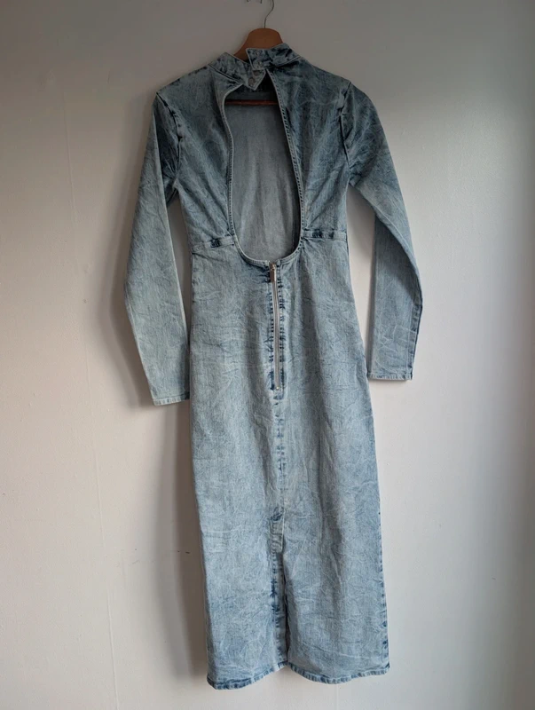 River Island duga teksas haljina — fotografija 2