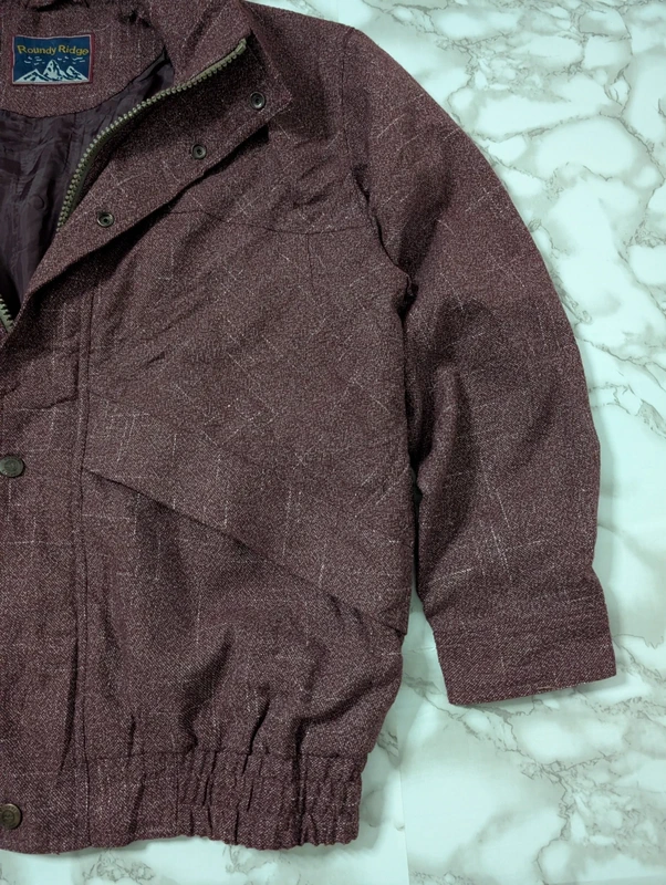 Roundy Ridge bordo bomber jakna — fotografija 2